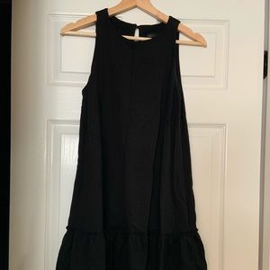 Sleeveless swing dress with ruffle hem from BR!